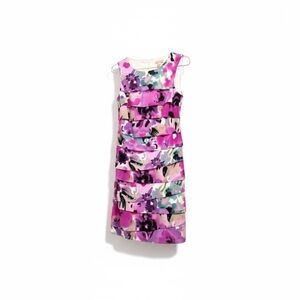 Established layered floral dress